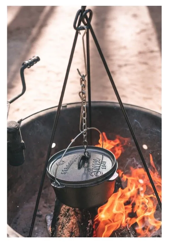 CAMP FIRE TRIPOD - HEAVY DUTY